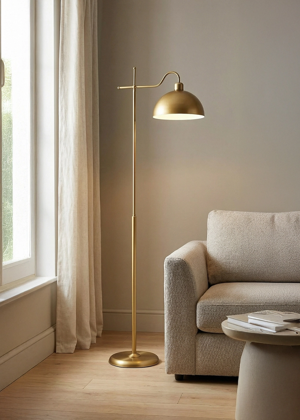 Glorea Eskitme Gold Metal Lambader