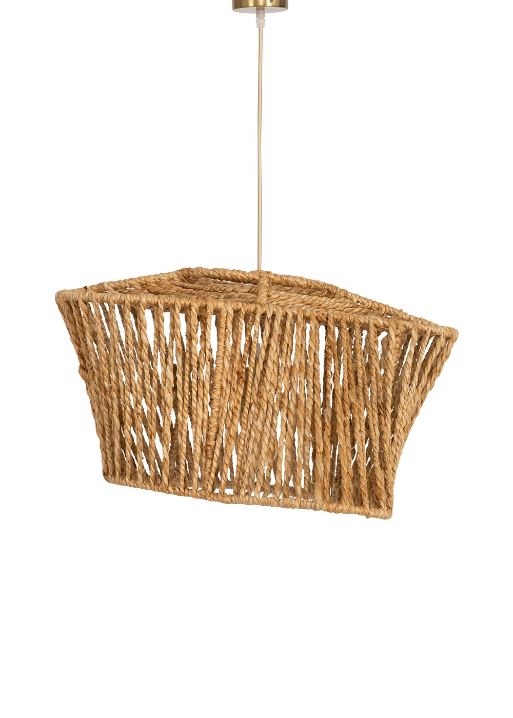 Tavan Aydınlatması Jüt Naturel | 55 cm x 45 cm x 31 cm