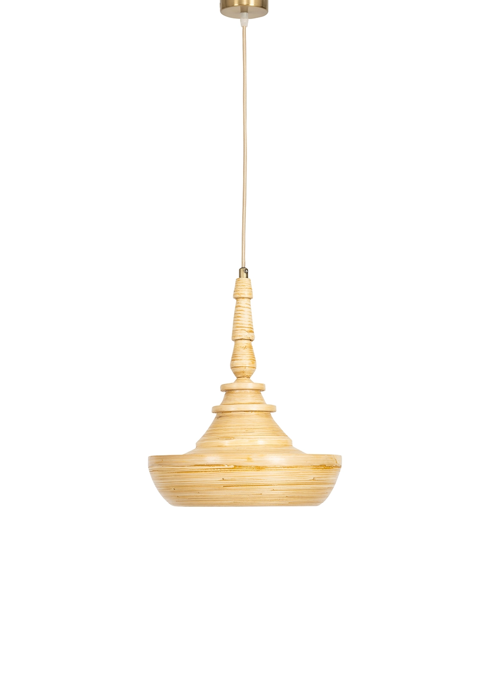 Bambu Tavan Aydınlatması Marrakesh Form 35cm