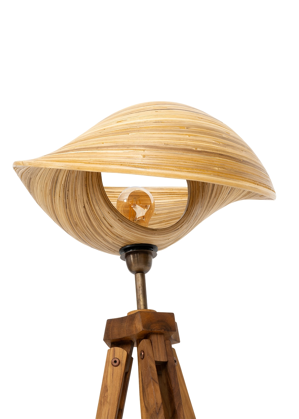 Bambu Tripod Aydınlatma Y.95 cm