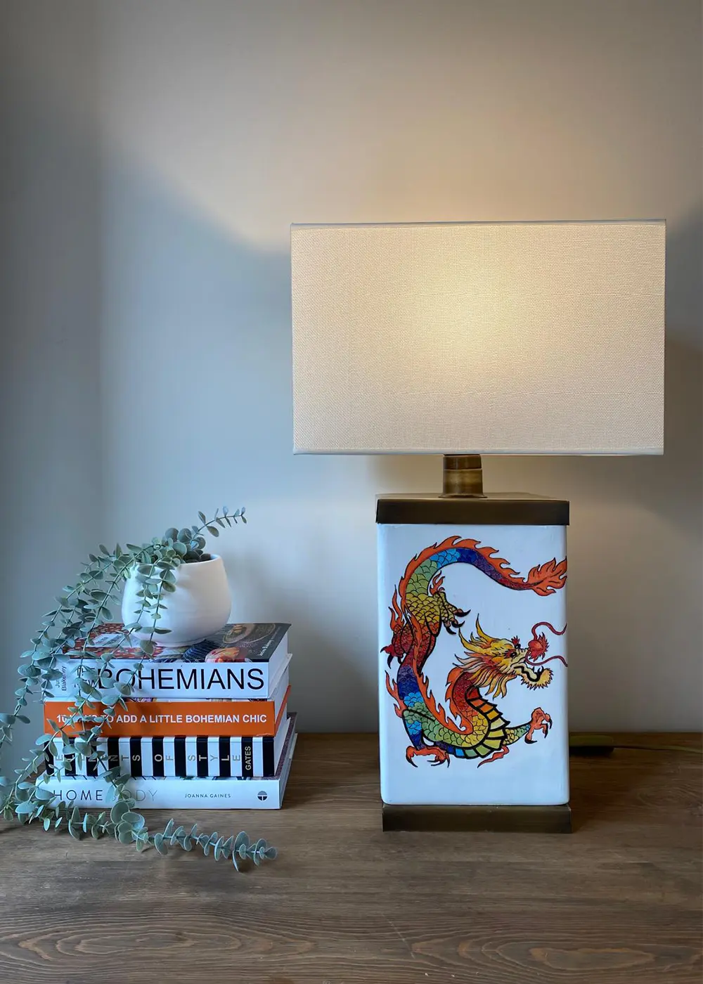 Dragon Abajur | El Yapımı Seramik Tasarım Lamba