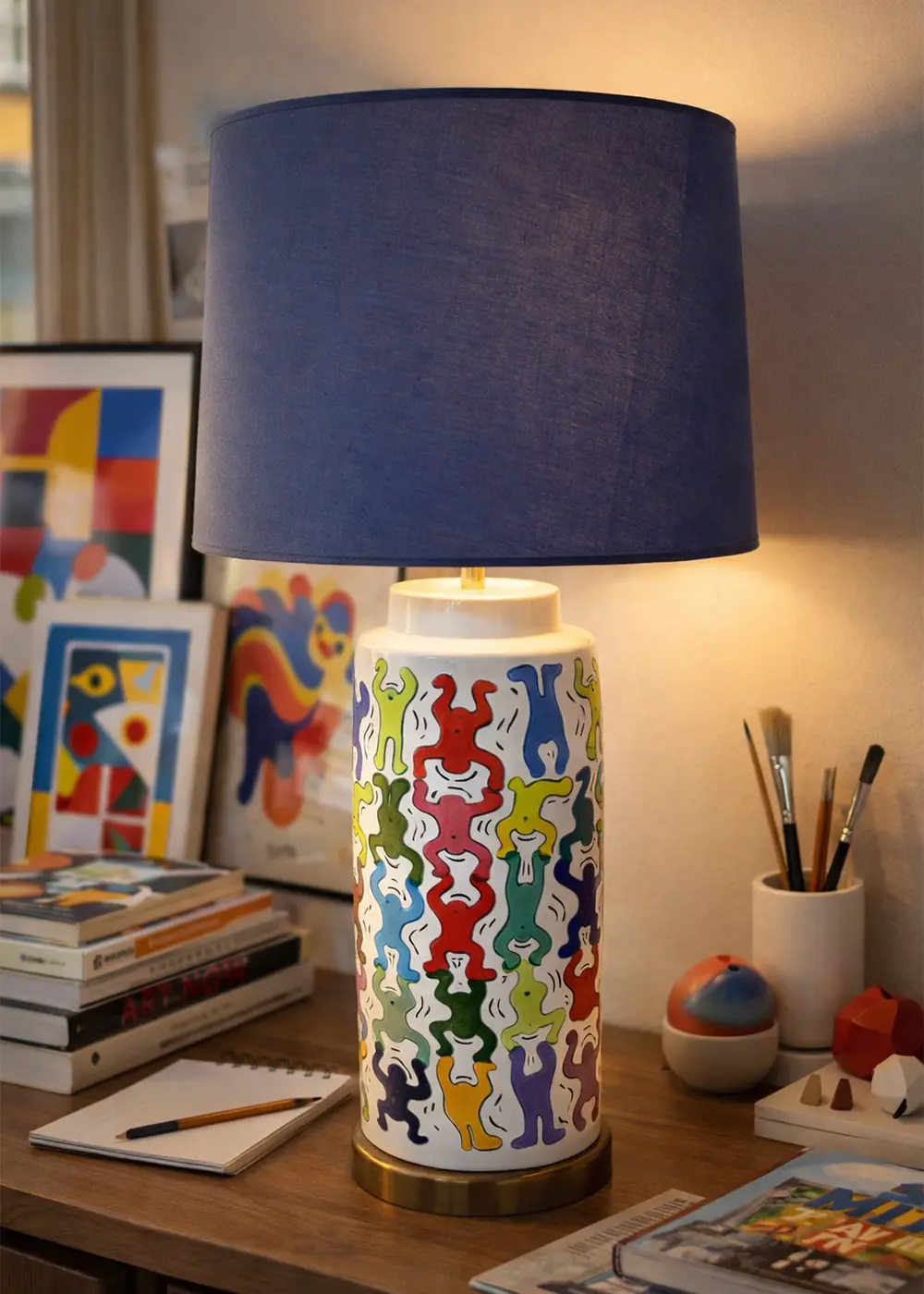 Keith Abajur | El Yapımı Seramik Aydınlatma