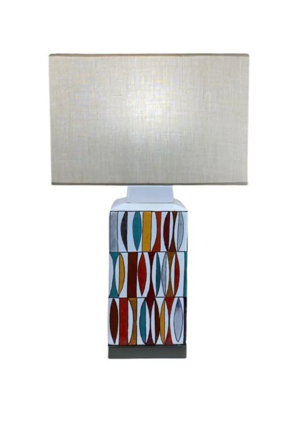 Retro Abajur | El Boyama Seramik