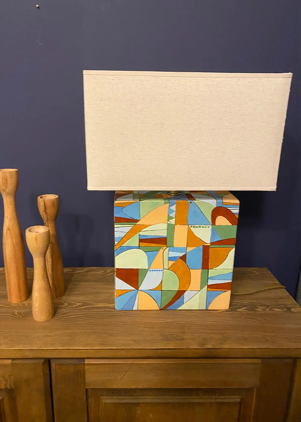 Seagull Abajur – El Yapımı Seramik