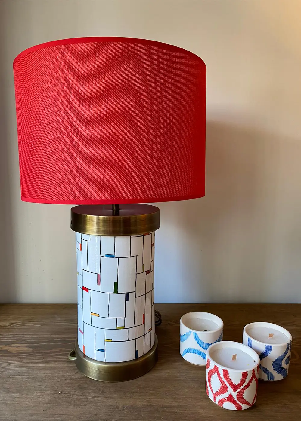 Colors Abajur | El Yapımı Seramik Tasarım Lamba