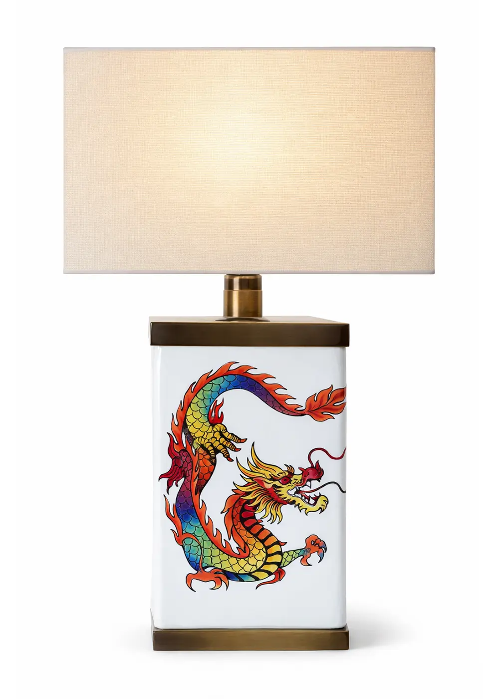 Dragon Abajur | El Yapımı Seramik Tasarım Lamba