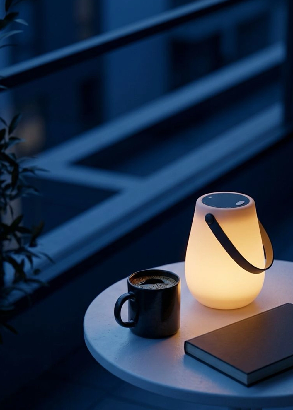 Luna Solar & Usb Şarjlı Su Geçirmez Masa Lambası | 8 Renkli, Taşınabilir, Dış Mekan Aydınlatma