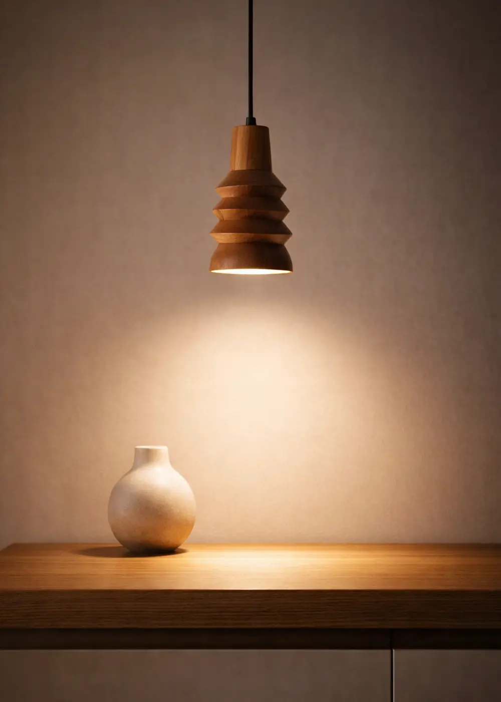 Stella Ahşap Sarkıt Aydınlatma