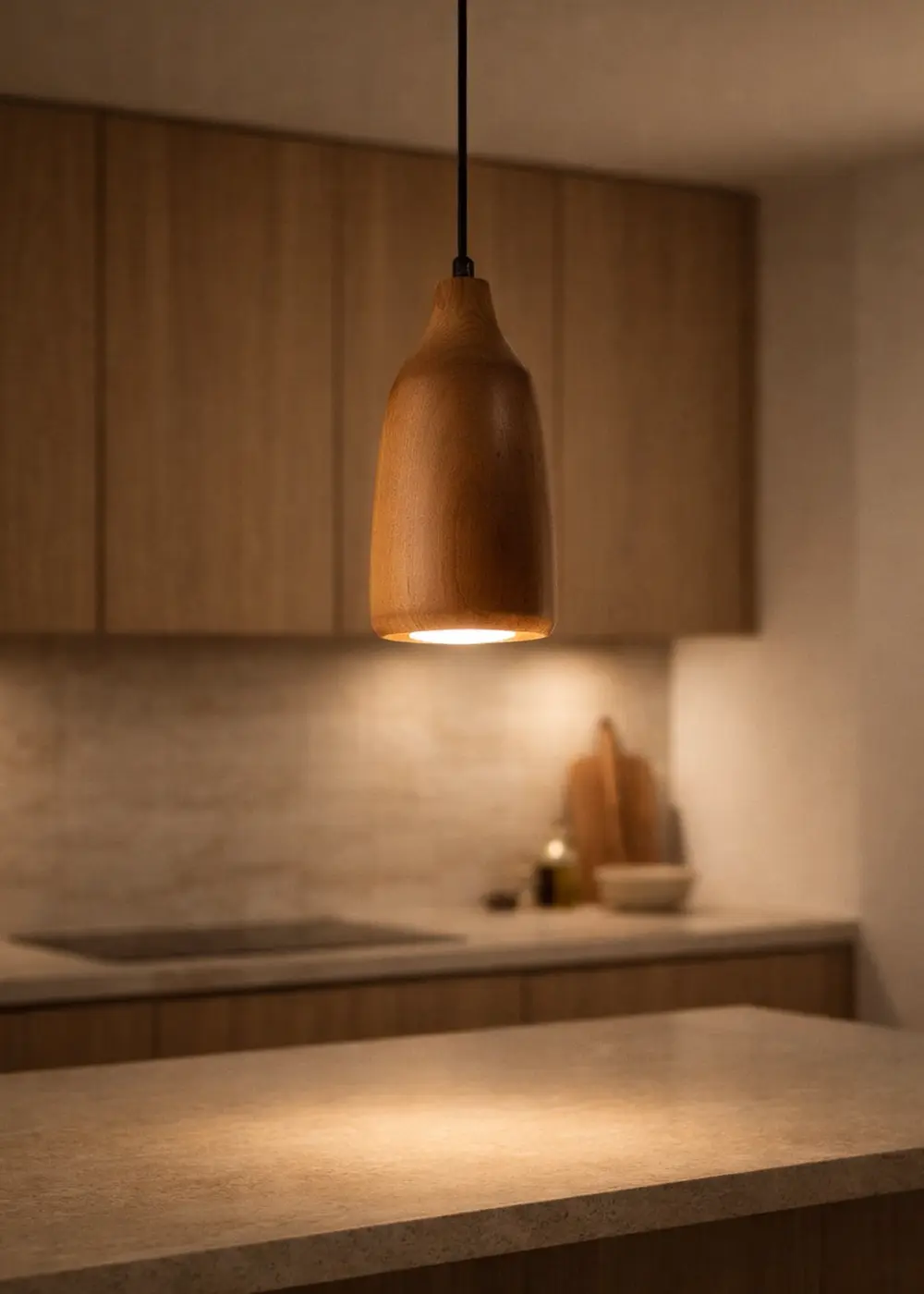 Giorno Ahşap Sarkıt Aydınlatma