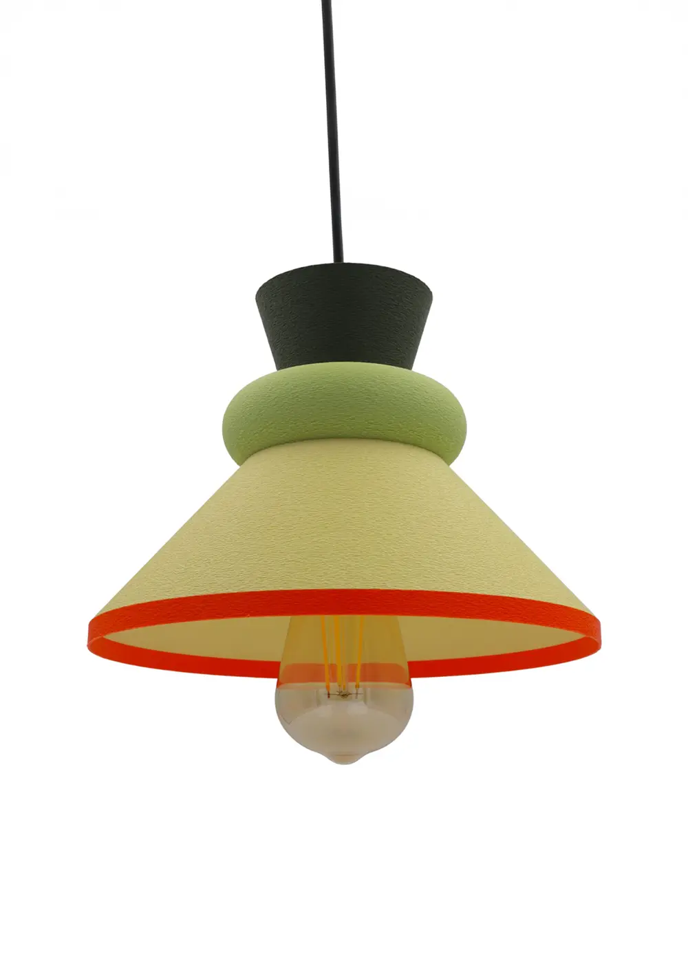 TORA POT Sarı Avize