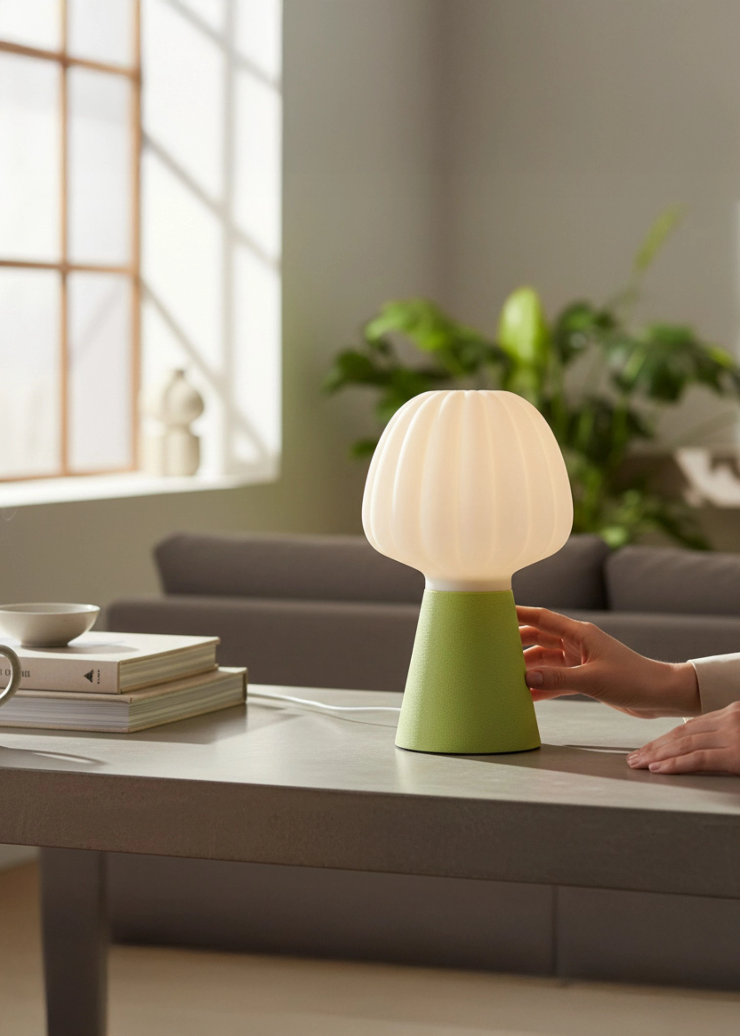 FLOFFY Yeşil Abajur