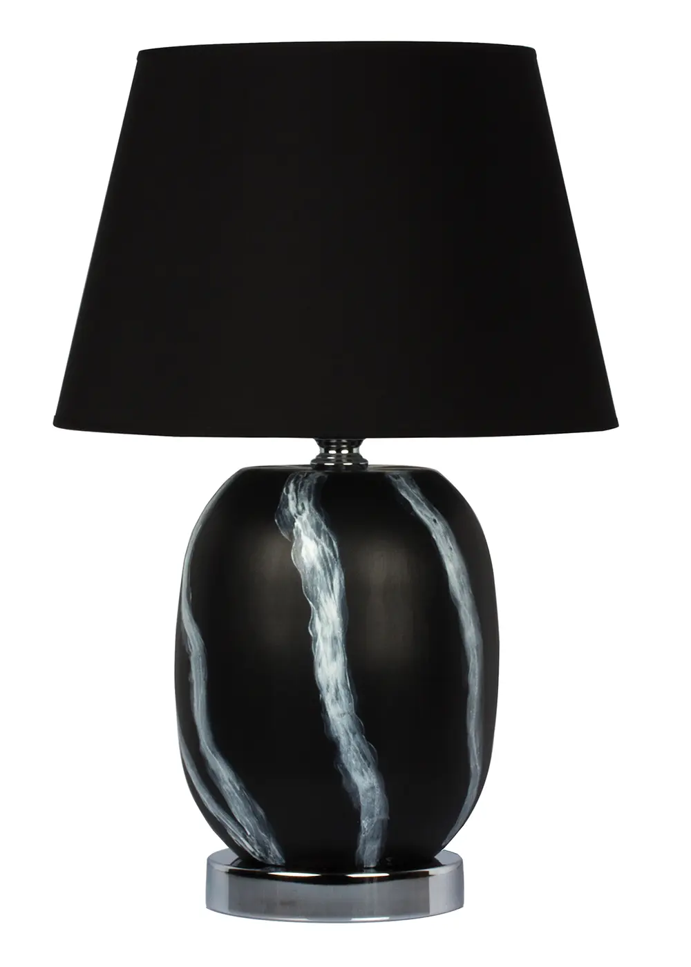 Casto Seramik Abajur – Siyah Başlık