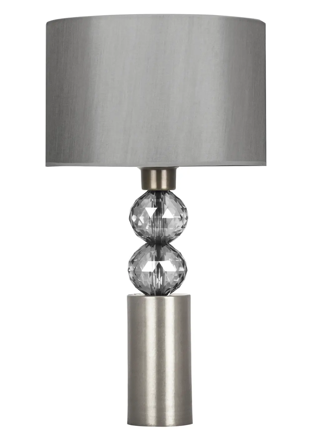 Milano Abajur – Parlak Gri Başlık