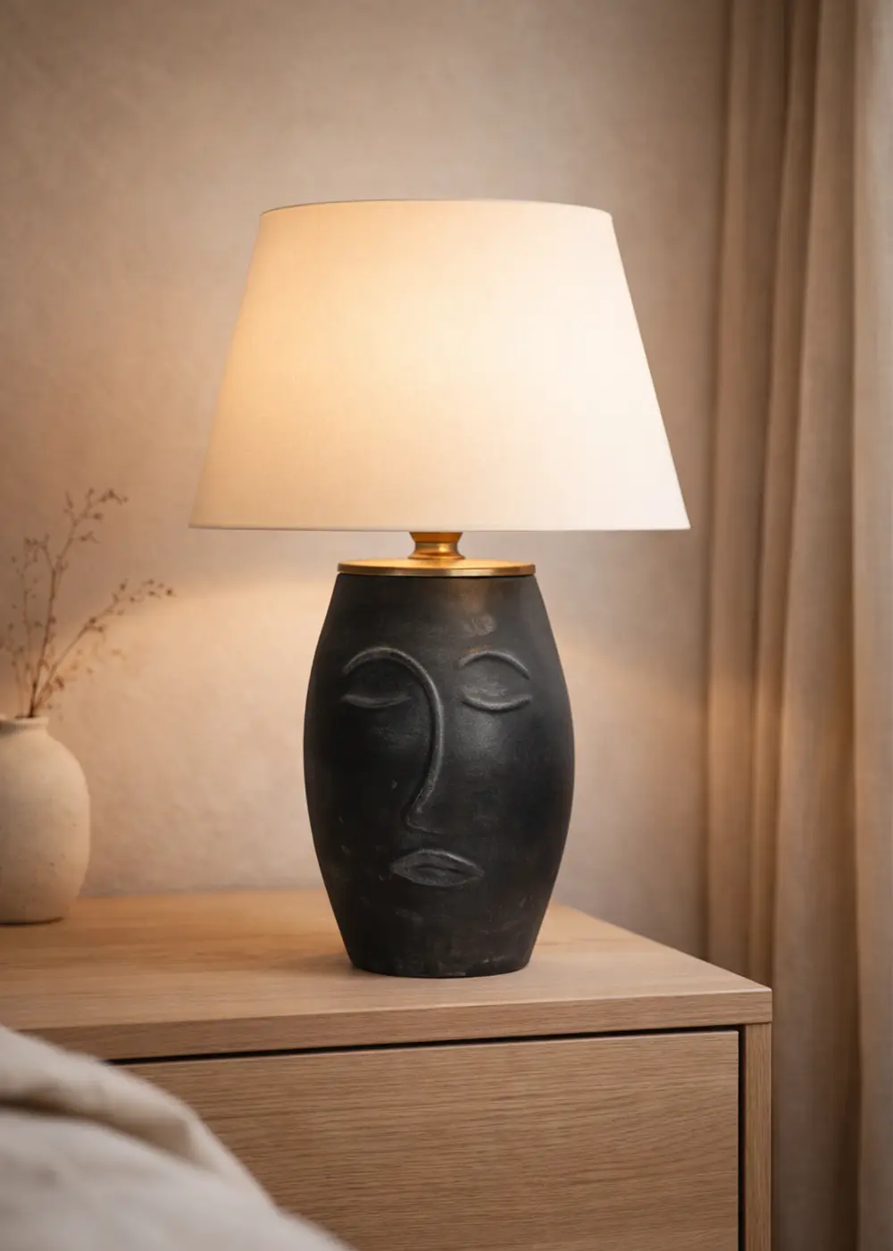 Diaz Abajur - Krem Başlık