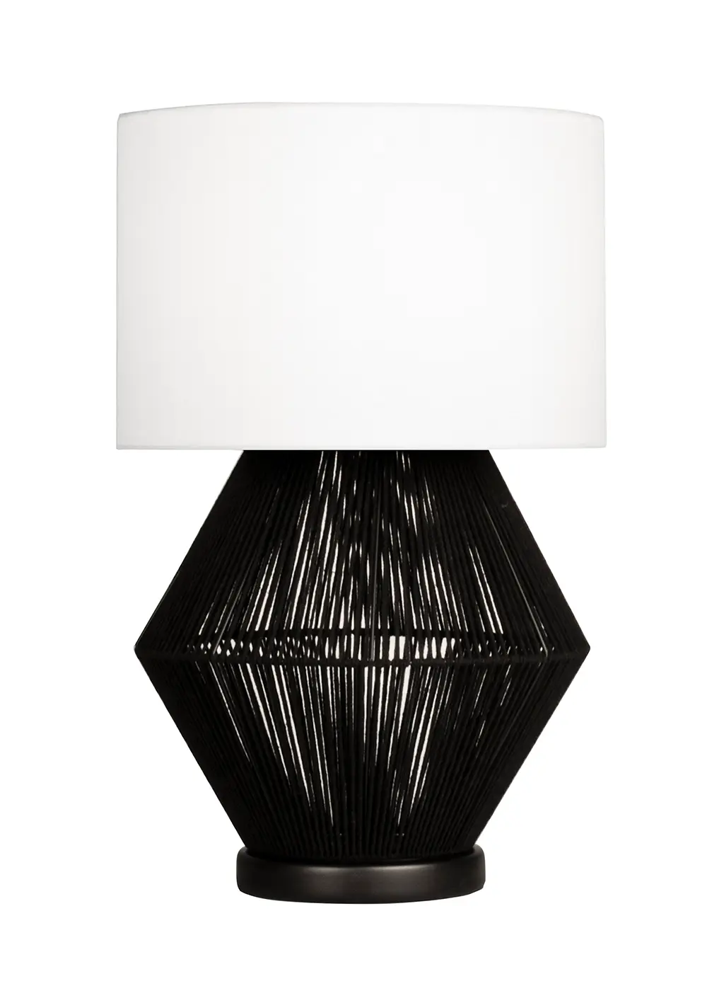 Luna Noir El Yapımı Abajur - Krem Şapka