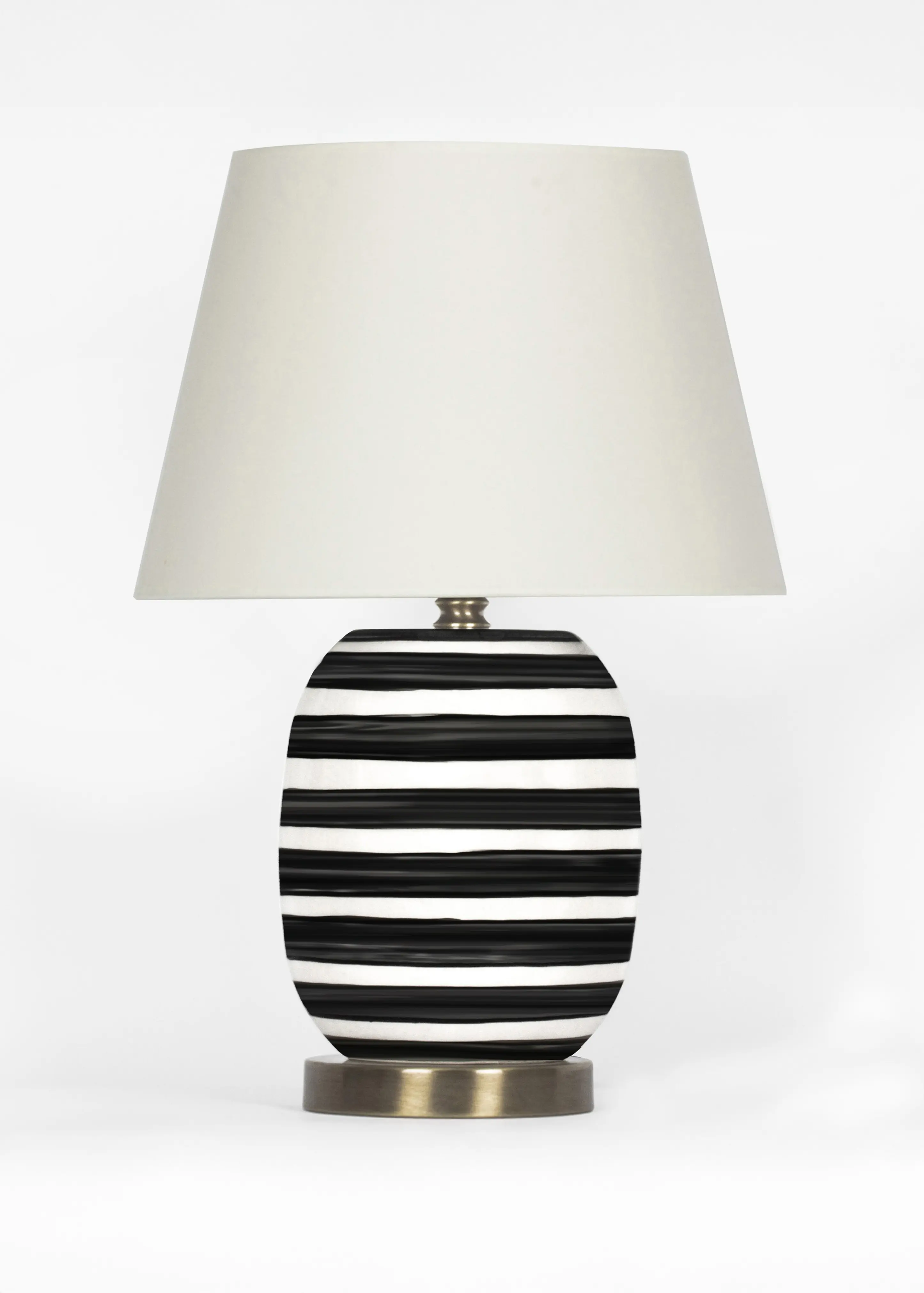 Madrid Seramik Abajur- Krem Başlık