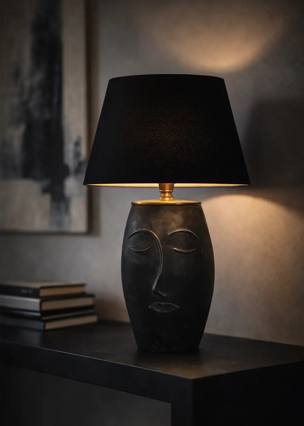 Diaz Abajur - Siyah Başlık