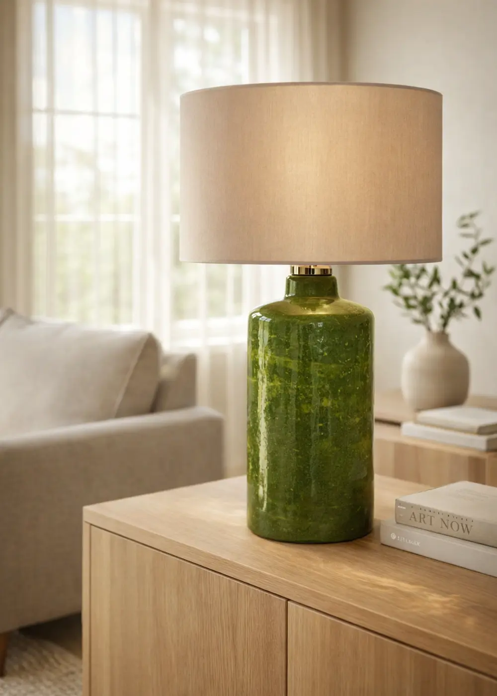 Rodrigues Abajur - Bej Başlık