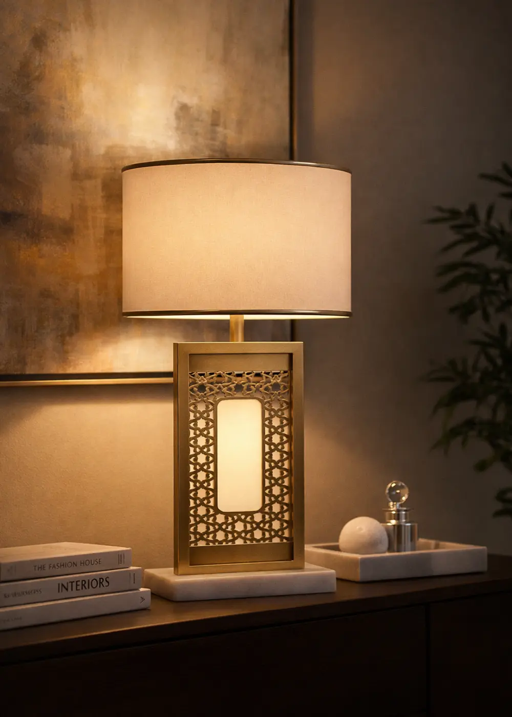 Hazeran Abajur II – Beyaz Başlık