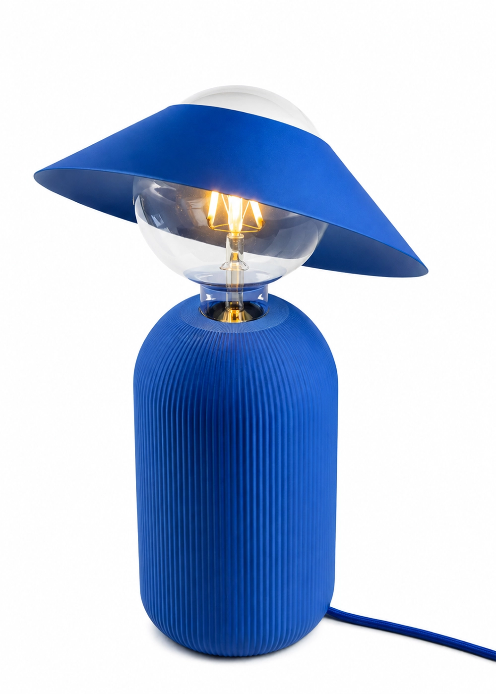 SPECTRA / WAVE Electric Blue Masa Lambası