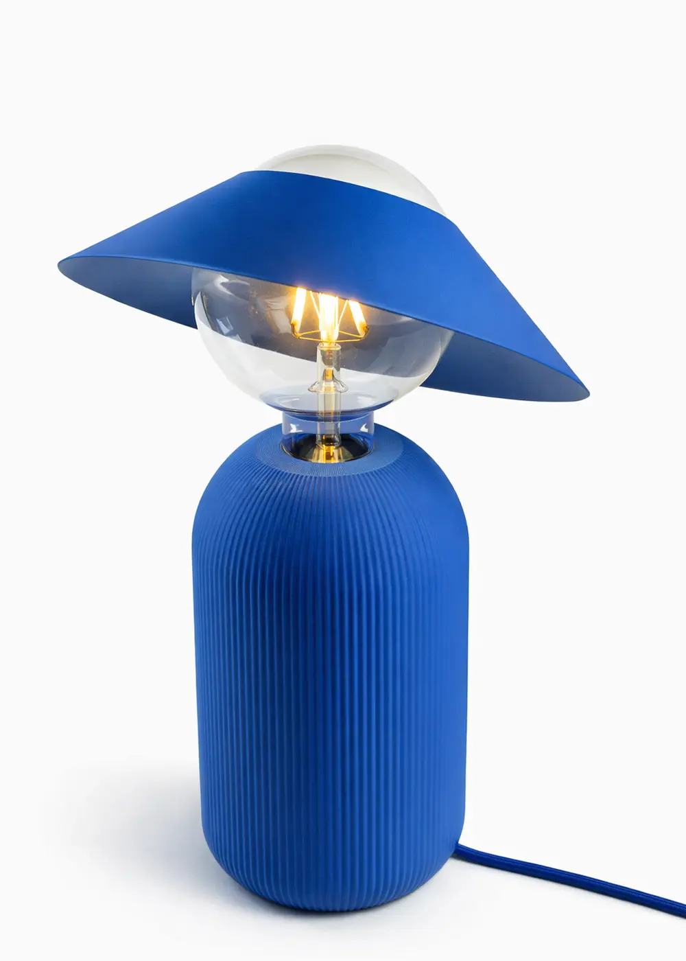 SPECTRA / WAVE Electric Blue Masa Lambası