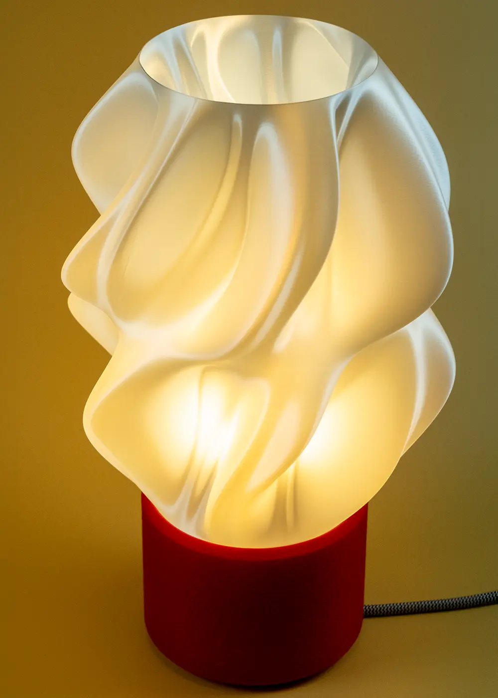 Fluid Pearl / Red Masa Lambası