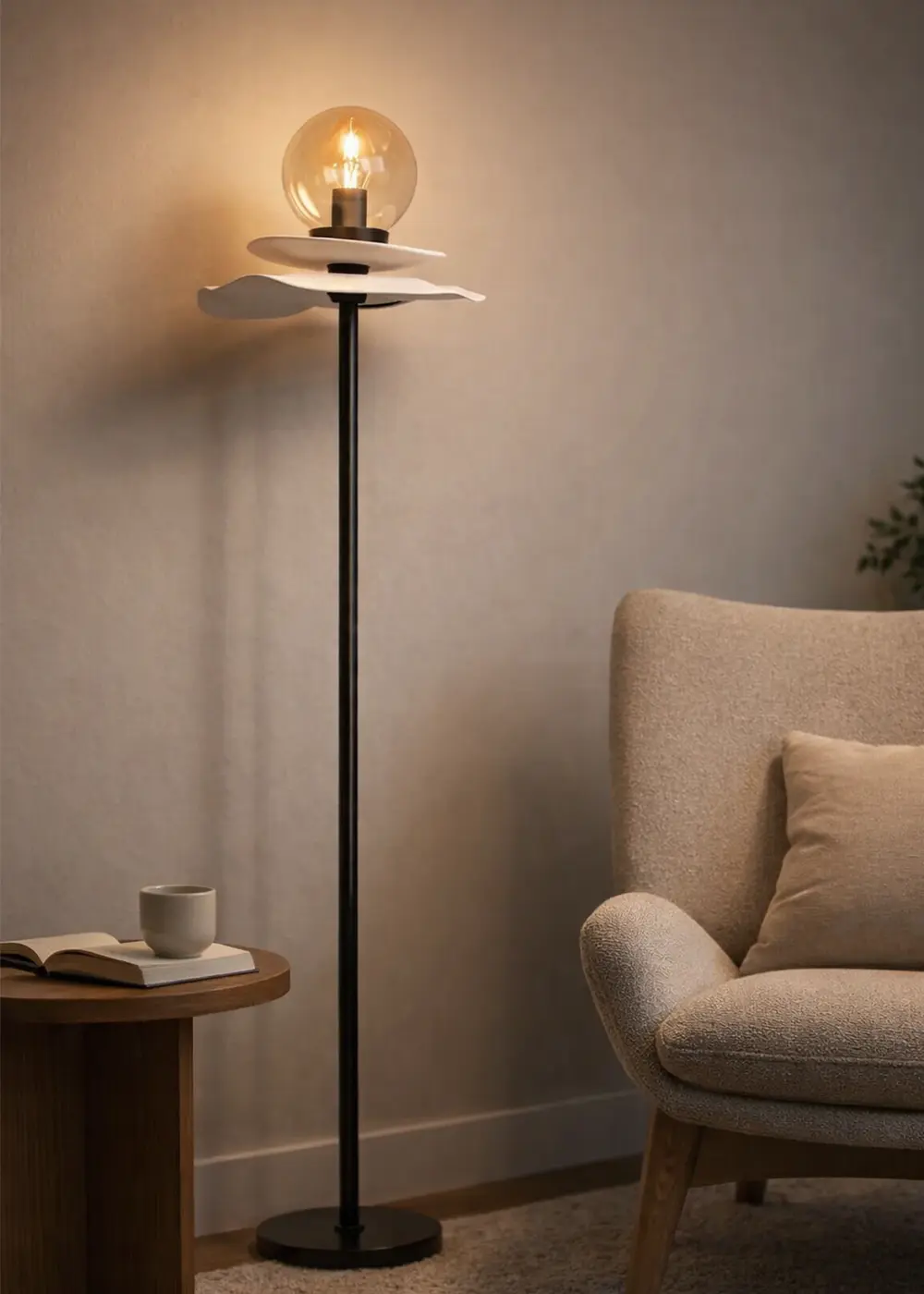 Deniz Kabuğu Lambader