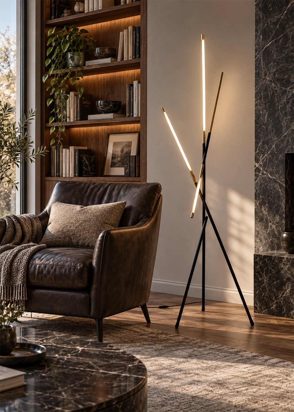 Linea Trio LED Lambader