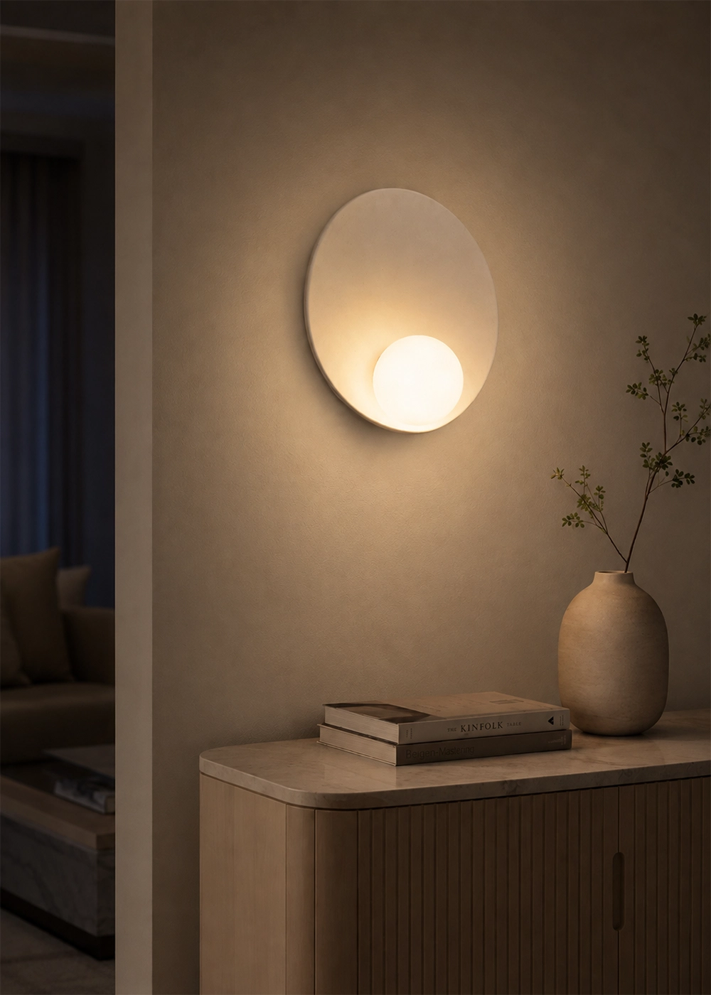 Moon Aplik – Modern ve Minimalist Duvar Aydınlatması