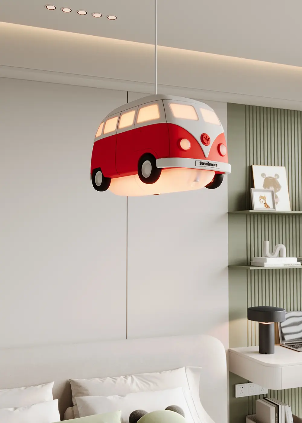 Retro Minibüs Sarkıt Lamba